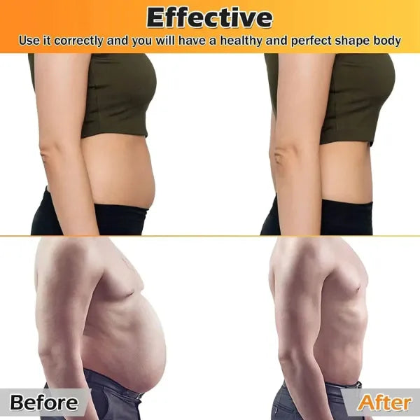 LumiAB EMS Ab Stimulator Belt – 12 Modes & 19 Intensity Levels | Full Body Muscle Toning for Core, Arms & Legs