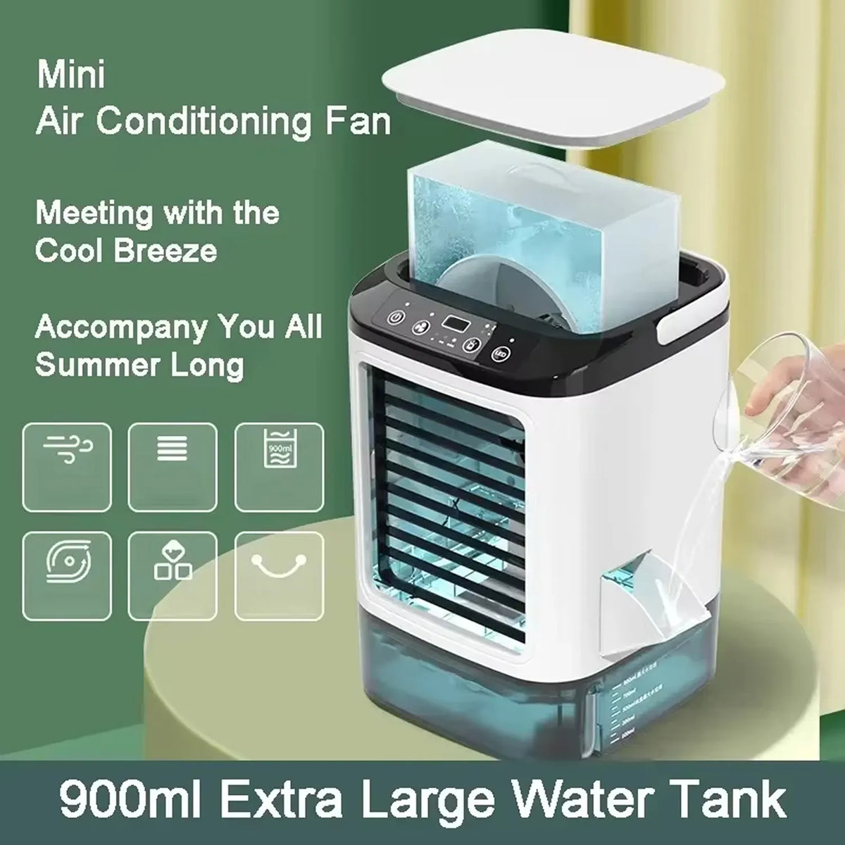 CoolBreeze Misting Fan AU1
