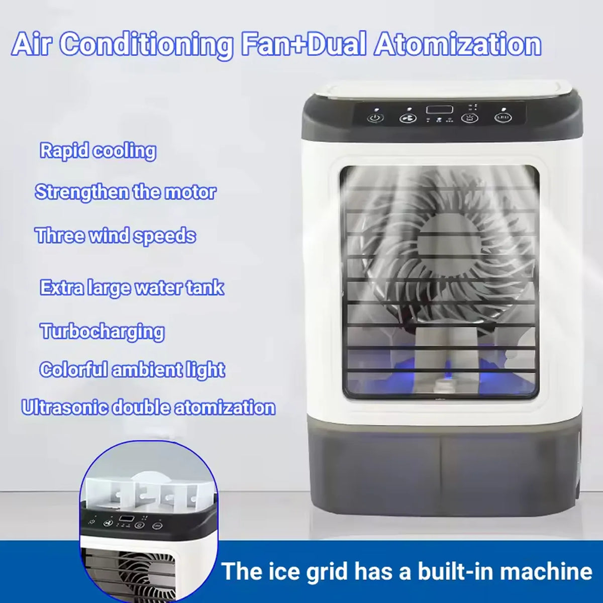 CoolBreeze Misting Fan AU1