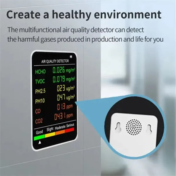 X2 QCAir Home Air Quality Monitors US02