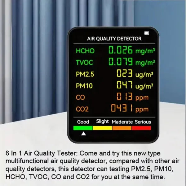 X2 QCAir Home Air Quality Monitors US02