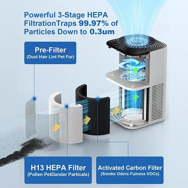 VitaBreeze Air Purifiers for Home AU1