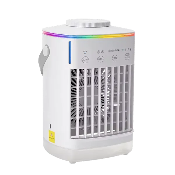 BaliAir 3-in-1 Portable Air Conditioner – Mini Air Cooler with Humidifier & LED Night Light for Home, Office & Desktop