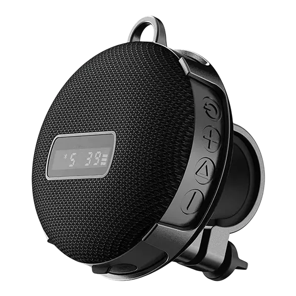 BikeSpear Bike Speaker – 8W Wireless Bluetooth, IPX7 Waterproof, LED Speed Display, 2200mAh Battery