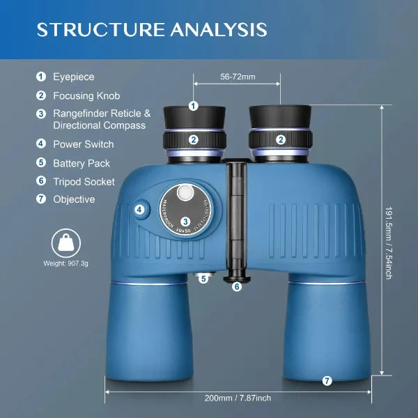 Glacira Binoculars For Alaska Cruise