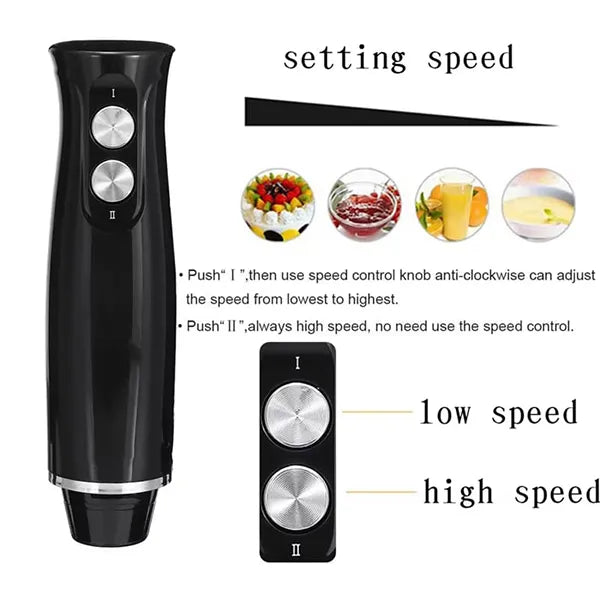 Blendiq Immersion Blender – Powerful, Versatile & Easy to Clean