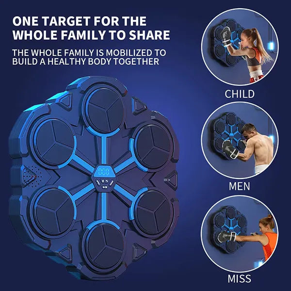BumBox Music Boxing Machine – Rhythm-Based Punch Trainer for Home Workouts