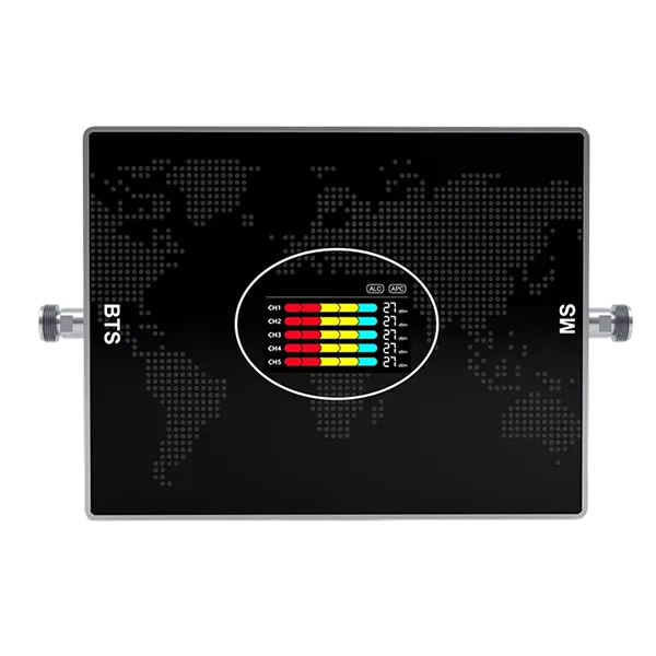 PiamSig R10 Cell Phone Signal Booster – 4G LTE, 800 Sq.Ft Coverage, Smart LCD, All U.S. Carriers, FCC Approved