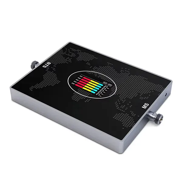 PiamSig R10 Cell Phone Signal Booster – 4G LTE, 800 Sq.Ft Coverage, Smart LCD, All U.S. Carriers, FCC Approved