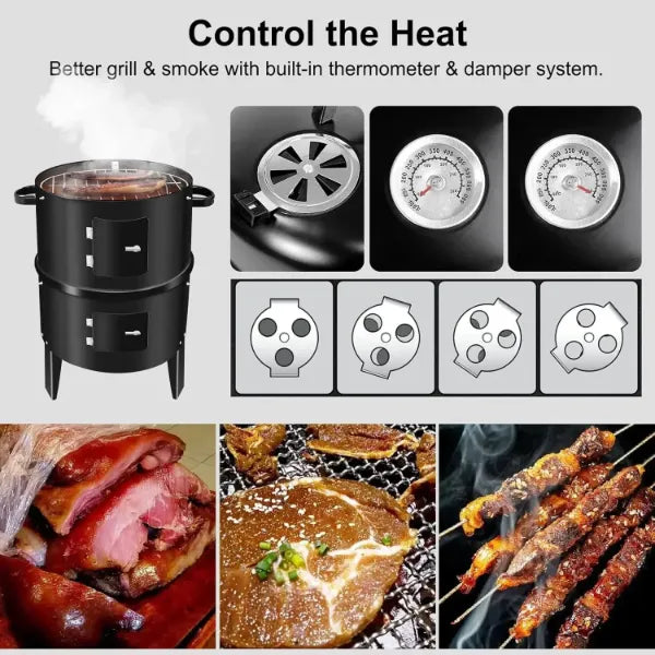 GrillVox Portable Charcoal Grills US8