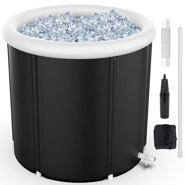 Chyllo Portable Cold Plunge Tub – 400L / 105 Gal Inflatable Ice Bath for Athletes, Multi-Layer Insulation