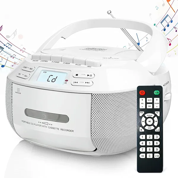 CiDPlay Portable CD Cassette 8390