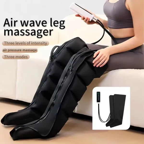 RodiCompi Compression Boots – 6-Chamber Air Compression Leg Massager for Circulation, Lymphatic Drainage & Pain Relief