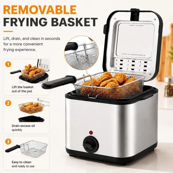 HeyFrye Deep Fryers For Home Use US8