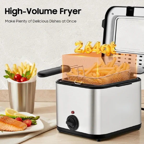 HeyFrye Deep Fryers For Home Use US8