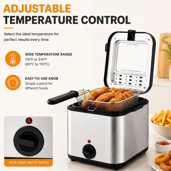 HeyFrye Deep Fryers For Home Use US8