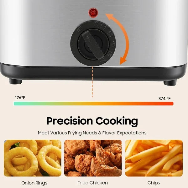 HeyFrye Deep Fryers For Home Use US8