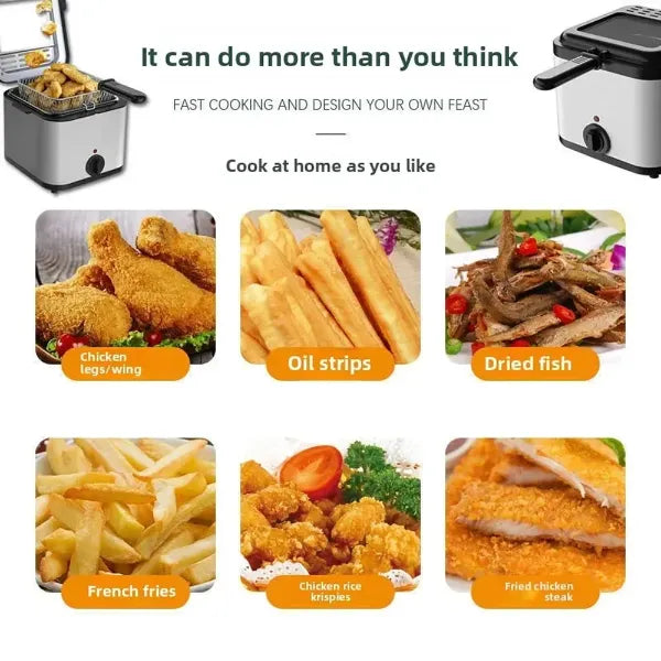 HeyFrye Deep Fryers For Home Use US8