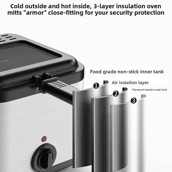 HeyFrye Deep Fryers For Home Use US8