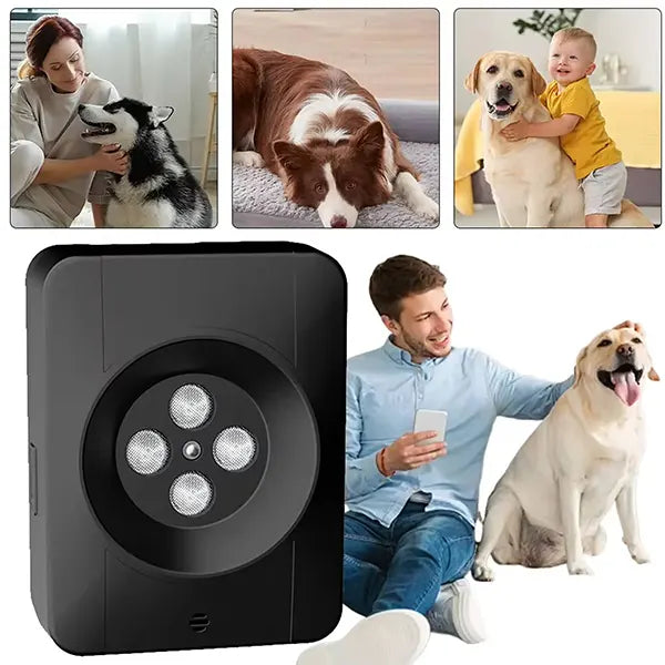 DigoMi3 Ultrasonic Anti-Barking Device – 4 Transmitters, 3 Modes, Long Range Bark Deterrent for Indoor & Outdoor Dog Training
