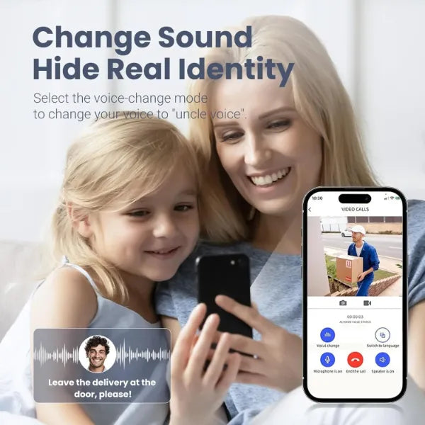 DoorVideo Video Doorbells Without Subscription AU1