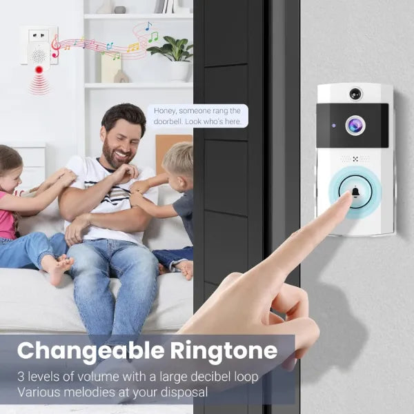 DoorVideo Video Doorbells Without Subscription AU1
