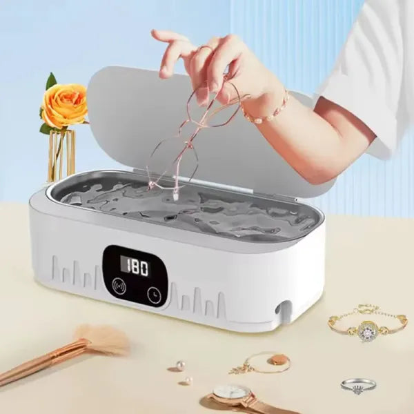H2 EyeCl Ultrasonic Eyeglass Cleaner US8390