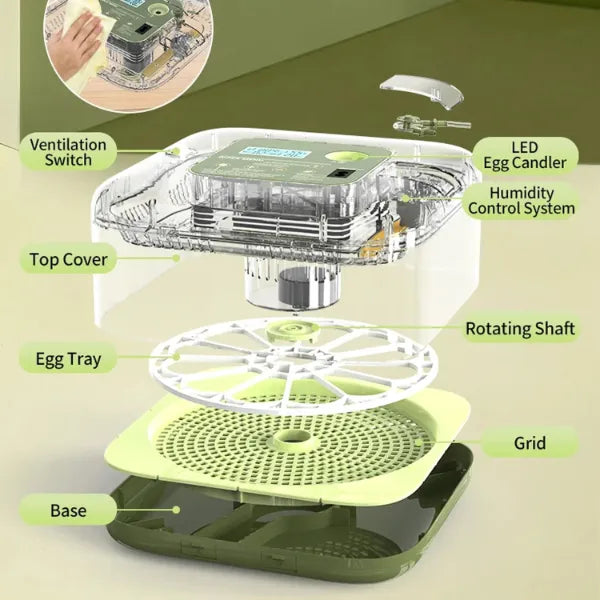 EggCrest Egg Incubators AU1