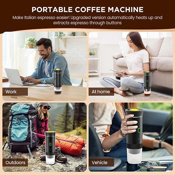 Espressa Portable Espresso Maker – Café-Quality Coffee Anywhere, Anytime