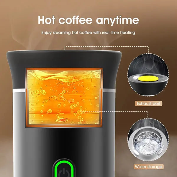 Espressa Portable Espresso Maker – Café-Quality Coffee Anywhere, Anytime