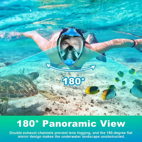 SnorMask Full Face Snorkel Masks