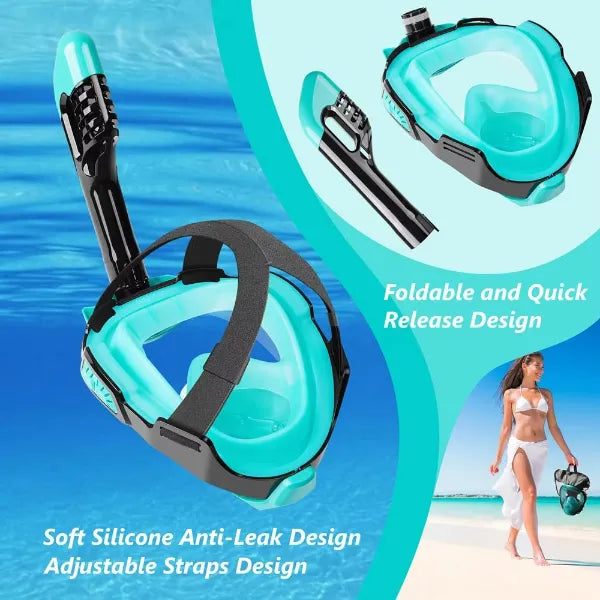 SnorMask Full Face Snorkel Masks