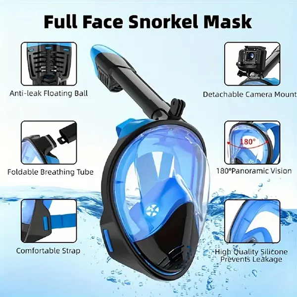 SnorkMask Full Face Snorkel Masks CA