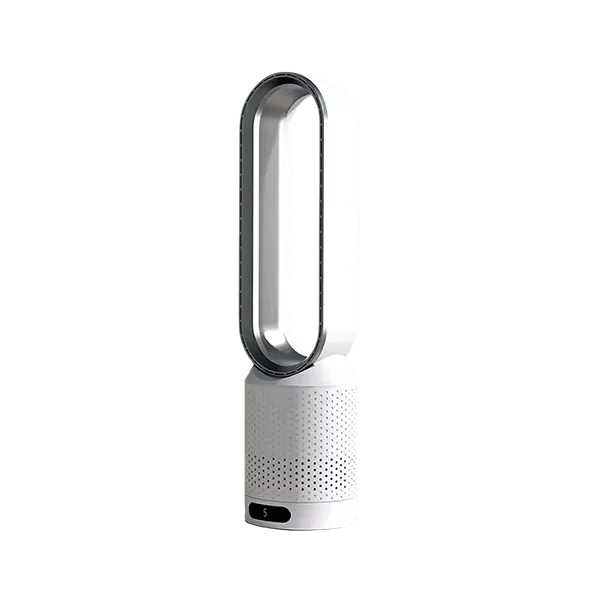 MolyFans Bladeless Tower Fan – 20", Air Purification, 8 Speeds, 90° Oscillation, Remote & 120-Min Timer