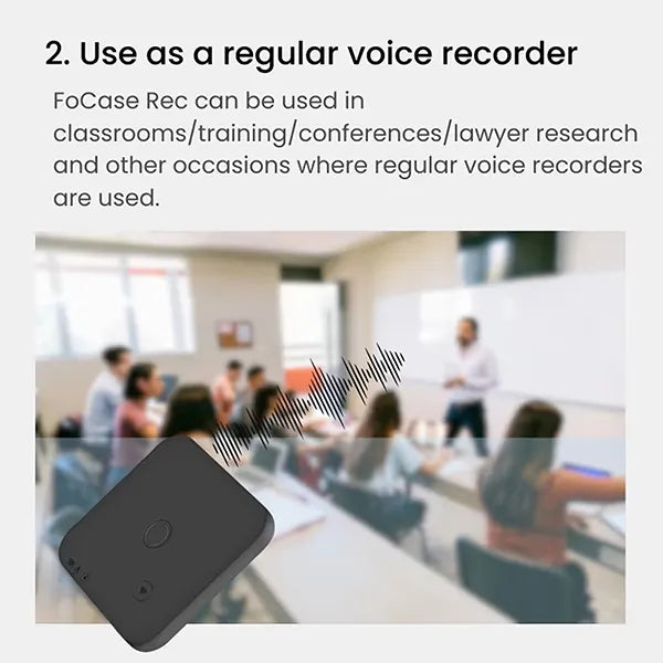 FavNote AI Note Taker & Call Recorder – ChatGPT-Powered, 100-Language Transcription, Magnetic, iOS & Android