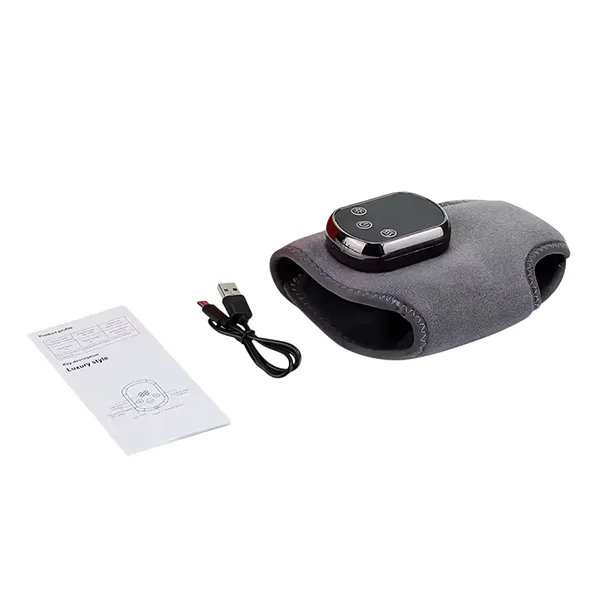 MisuFo N5 Foot Massager – Cordless Electric Foot Wrap with Heat, 3 Massage Modes, 5 Heat Levels for Pain Relief