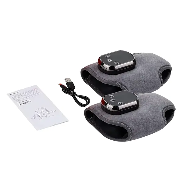 MisuFo N5 Foot Massager – Cordless Electric Foot Wrap with Heat, 3 Massage Modes, 5 Heat Levels for Pain Relief