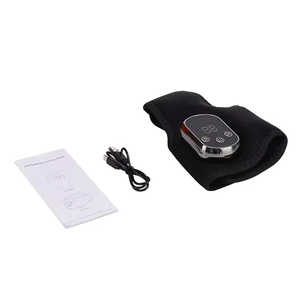 MisuFo N5 Foot Massager – Cordless Electric Foot Wrap with Heat, 3 Massage Modes, 5 Heat Levels for Pain Relief