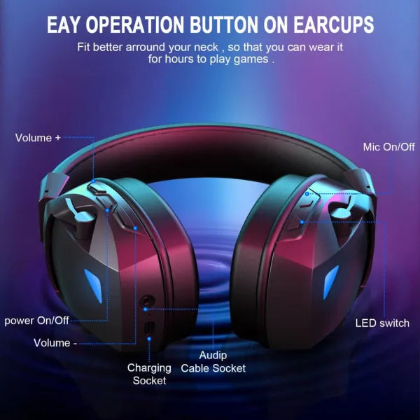 VoltBeat Wireless Gaming Headsets AU1