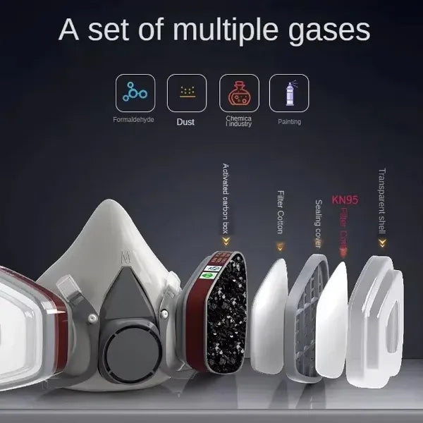 Z2 MolyPel Full Face Respirator Masks US02