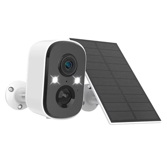 GoVision 2K Wireless Solar Security Camera – Color Night Vision & PIR Detection