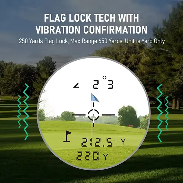 KoGol Z3 Golf Rangefinder – 600 Yard Laser Range Finder with Slope, Pin Lock & Rechargeable Battery