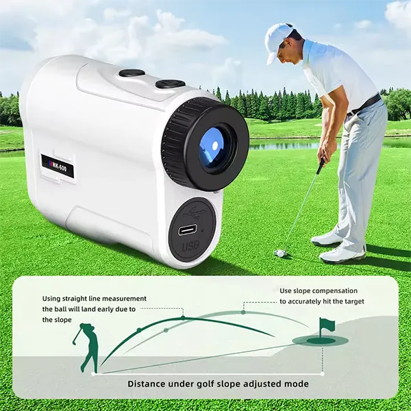 KoGol Z3 Golf Rangefinder – 600 Yard Laser Range Finder with Slope, Pin Lock & Rechargeable Battery