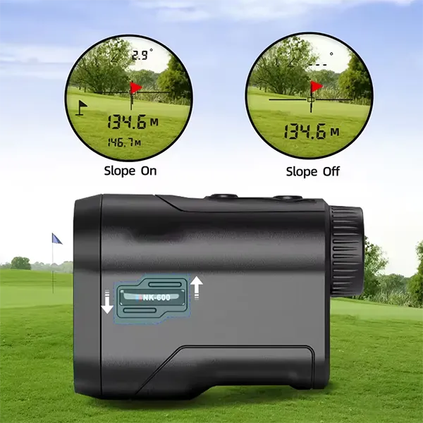 KoGol Z3 Golf Rangefinder – 600 Yard Laser Range Finder with Slope, Pin Lock & Rechargeable Battery