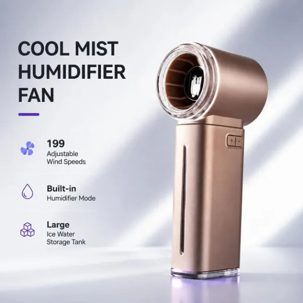 O2 VioFan Handheld Misting Fans US1