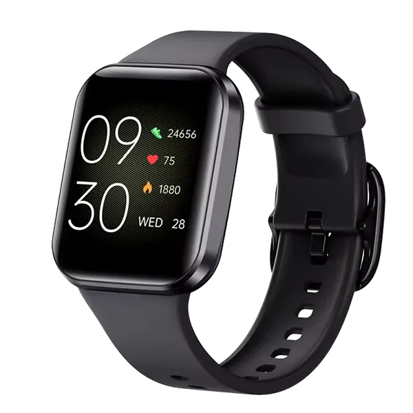 ElysTrack Health Tracker Smartwatch – 44mm, 1.69" Touch Screen, Heart Rate, Blood Pressure & Temperature Monitor