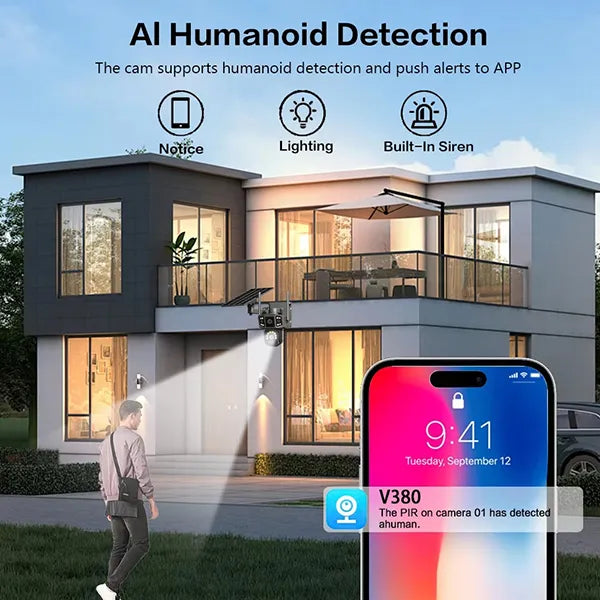 HomiSol Solar Security Cameras AU2