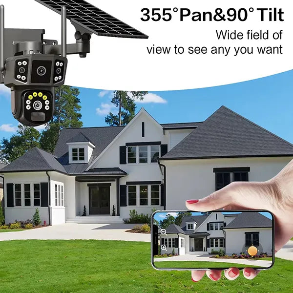 HomiSol Solar Security Cameras AU2