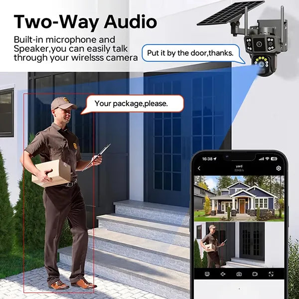 HomiSol Outdoor Security Cameras AU2