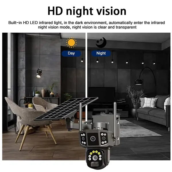 HomiSol Solar Security Cameras AU2